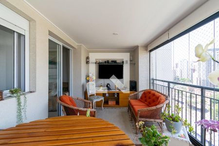 Varanda de apartamento à venda com 2 quartos, 74m² em Jardim Prudência, São Paulo