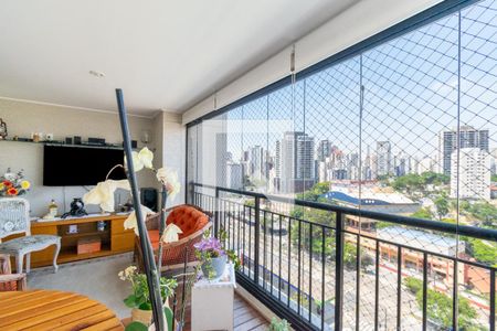 Varanda de apartamento à venda com 2 quartos, 74m² em Jardim Prudência, São Paulo