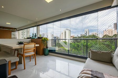 Sala/Cozinha de apartamento à venda com 2 quartos, 72m² em Cerqueira César, São Paulo