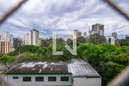 Sala/Cozinha - VIsta de apartamento à venda com 2 quartos, 72m² em Cerqueira César, São Paulo