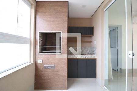 Varanda Gourmet de apartamento para alugar com 3 quartos, 96m² em Santa Mônica, Uberlândia