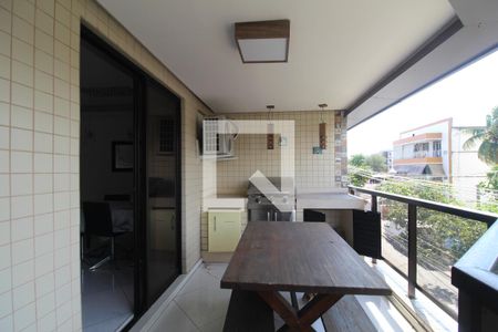Sala - Varanda de apartamento à venda com 3 quartos, 77m² em Freguesia (jacarepaguá), Rio de Janeiro