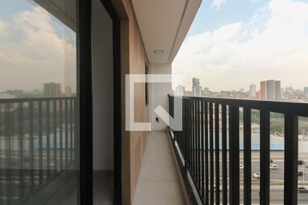 Varanda  de apartamento à venda com 1 quarto, 34m² em Vila Aricanduva, São Paulo