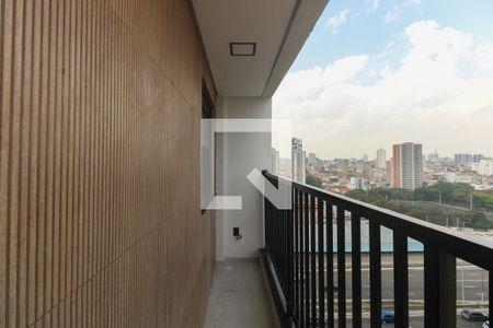 Varanda  de apartamento à venda com 1 quarto, 34m² em Vila Aricanduva, São Paulo