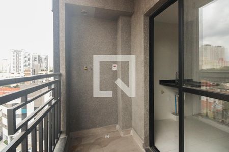 Varanda  de apartamento à venda com 1 quarto, 33m² em Parque São Jorge, São Paulo