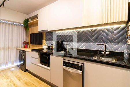Cozinha / Área de Serviço de apartamento à venda com 1 quarto, 40m² em Pompeia, São Paulo