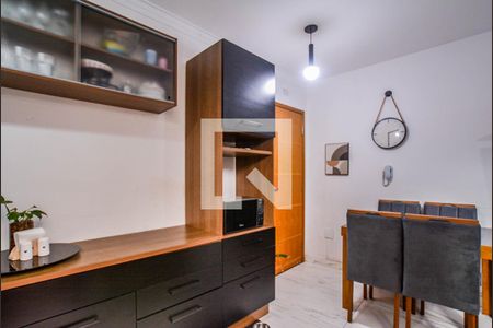 Cozinha de apartamento à venda com 2 quartos, 45m² em Vila Curuçá, Santo André