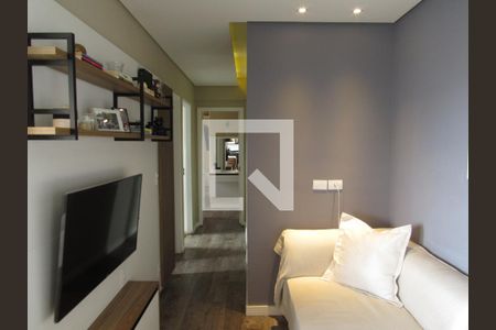 Sala - Cozinha de apartamento à venda com 2 quartos, 47m² em Padroeira, Osasco