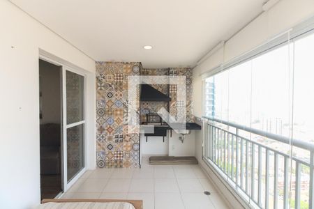 Varanda Gourmet de apartamento à venda com 2 quartos, 69m² em Chácara Seis de Outubro, São Paulo