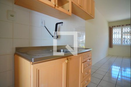 Cozinha de casa de condomínio à venda com 2 quartos, 80m² em Morro Santana, Porto Alegre