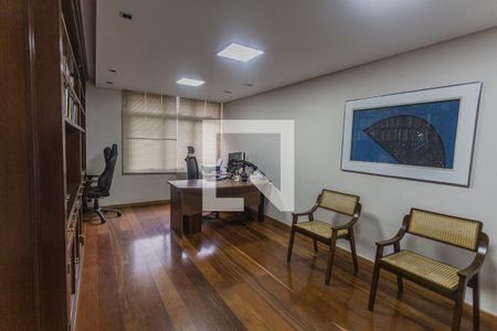 Escritório na Sala 1 de apartamento à venda com 4 quartos, 301m² em Serra, Belo Horizonte