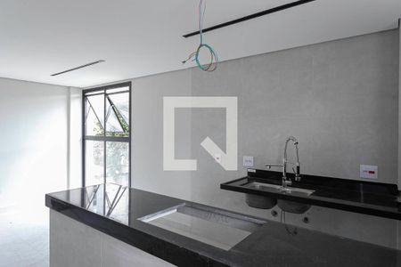 Sala/Cozinha de apartamento à venda com 2 quartos, 117m² em Santo Antônio, Belo Horizonte
