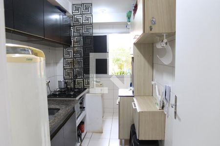 Cozinha e Área de Serviço de apartamento para alugar com 3 quartos, 80m² em Vila São Luiz, Goiânia