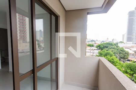 Varanda da Sala de apartamento à venda com 2 quartos, 56m² em Parque das Nações, Santo André