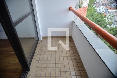 Varanda da Sala de apartamento para alugar com 2 quartos, 80m² em Vila Valparaíso, Santo André