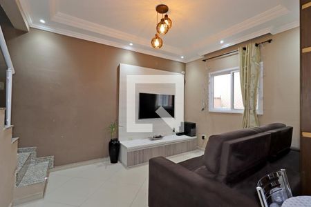 Sala de apartamento à venda com 2 quartos, 164m² em Vila Helena, Santo André