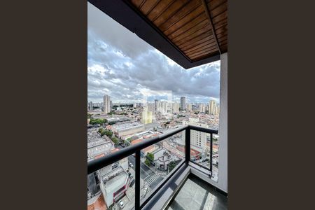 Varanda da Sala de apartamento para alugar com 2 quartos, 55m² em Vila Bertioga, São Paulo