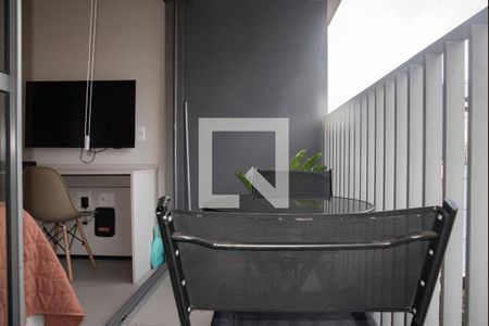 Varanda de kitnet/studio para alugar com 1 quarto, 23m² em Vila Clementino, São Paulo