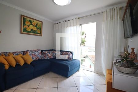 Sala de apartamento à venda com 3 quartos, 177m² em Vila Eldizia, Santo André