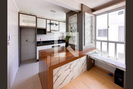 Sala/Cozinha de apartamento para alugar com 2 quartos, 47m² em Roçado, São José