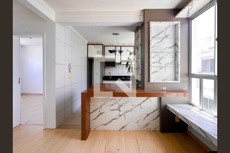 Sala/Cozinha de apartamento para alugar com 2 quartos, 47m² em Roçado, São José