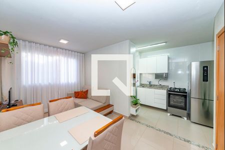 Sala de apartamento à venda com 1 quarto, 37m² em Buritis, Belo Horizonte