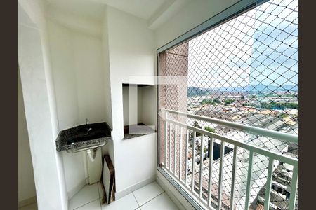 Varanda da Sala de apartamento à venda com 2 quartos, 51m² em Vila Galvão, Guarulhos