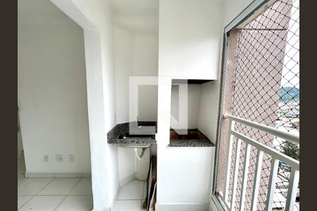 Varanda da Sala de apartamento à venda com 2 quartos, 51m² em Vila Galvão, Guarulhos