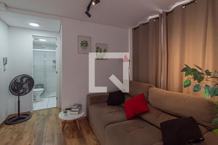 Sala de apartamento à venda com 1 quarto, 34m² em Vila Granada, São Paulo