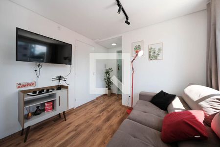 Sala/Cozinha de apartamento à venda com 1 quarto, 32m² em Vila Granada, São Paulo
