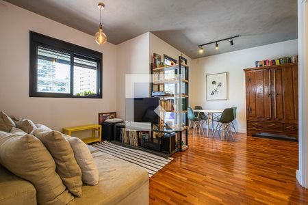 Sala/Cozinha de apartamento à venda com 2 quartos, 70m² em Pinheiros, São Paulo