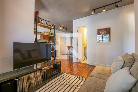 Sala/Cozinha de apartamento à venda com 2 quartos, 70m² em Pinheiros, São Paulo