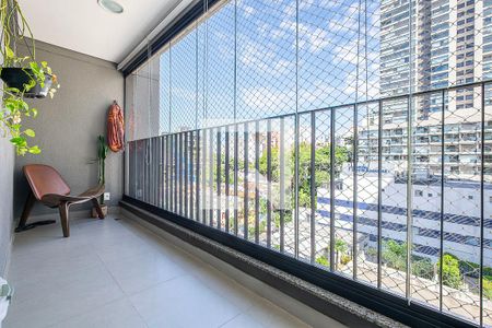Sala/Cozinha - Varanda de apartamento à venda com 2 quartos, 70m² em Pinheiros, São Paulo