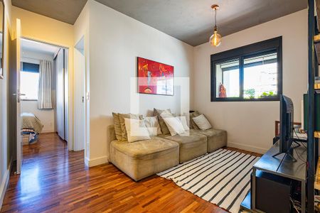 Sala/Cozinha de apartamento à venda com 2 quartos, 70m² em Pinheiros, São Paulo