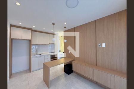 Sala de apartamento à venda com 1 quarto, 31m² em Jardim das Acacias, São Paulo