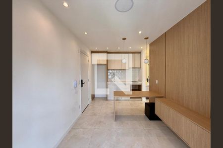 Sala de apartamento à venda com 1 quarto, 31m² em Jardim das Acacias, São Paulo