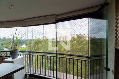 Varanda da Sala de apartamento à venda com 3 quartos, 87m² em Alphaville Empresarial, Barueri