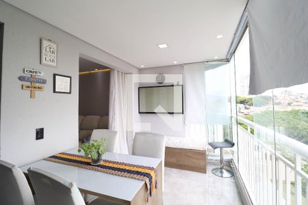 Varanda da Sala de apartamento para alugar com 2 quartos, 69m² em Vila Maria Alta, São Paulo