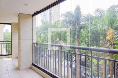 Varanda gourmet de apartamento para alugar com 4 quartos, 172m² em Vila Romana, São Paulo