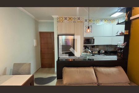 Sala  de apartamento para alugar com 2 quartos, 50m² em Parque Oratório, Santo André