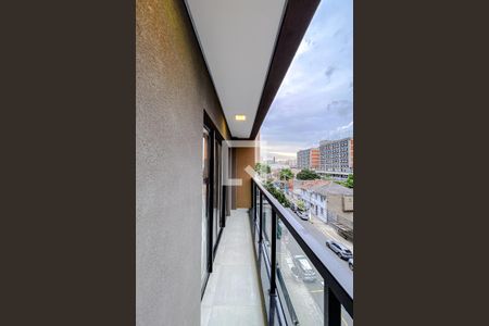 Varanda de kitnet/studio à venda com 1 quarto, 28m² em Mooca, São Paulo