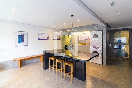 Lavanderia de kitnet/studio para alugar com 1 quarto, 30m² em Santo Amaro, São Paulo