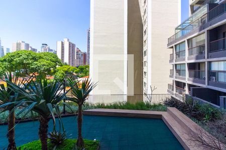 Varanda de kitnet/studio para alugar com 1 quarto, 30m² em Santo Amaro, São Paulo