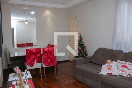 Sala de apartamento à venda com 3 quartos, 70m² em Sagrada Família, Belo Horizonte