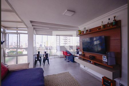 Sala  de apartamento à venda com 3 quartos, 110m² em Bosque da Saúde, São Paulo
