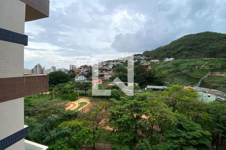 Vista da Sala de apartamento à venda com 3 quartos, 105m² em Comiteco, Belo Horizonte