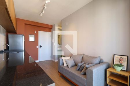 Sala/Cozinha de kitnet/studio para alugar com 1 quarto, 30m² em Pinheiros, São Paulo
