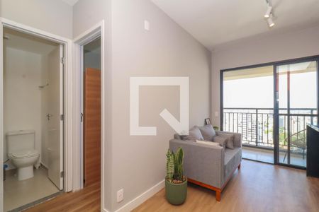 Sala/Cozinha de kitnet/studio para alugar com 1 quarto, 30m² em Pinheiros, São Paulo