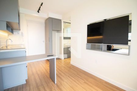 Sala/Cozinha de apartamento para alugar com 1 quarto, 27m² em Pinheiros, São Paulo