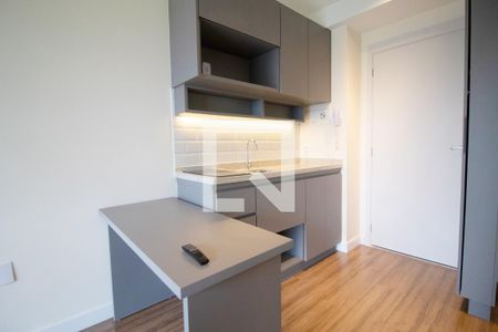 Sala/Cozinha de apartamento para alugar com 1 quarto, 27m² em Pinheiros, São Paulo